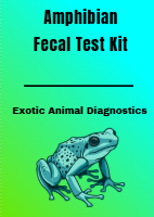 Amphibian Fecal Evaluation Kit (O&P, Direct)